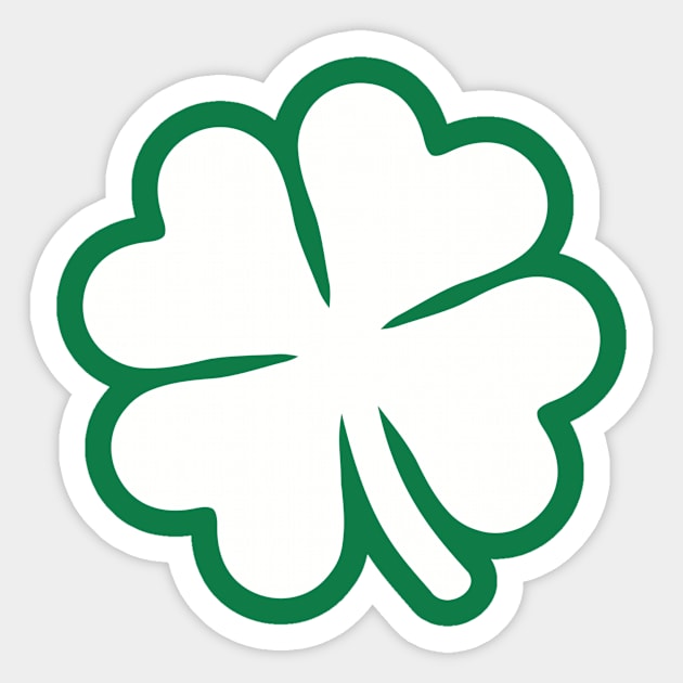 Shamrock Sticker by Designzz